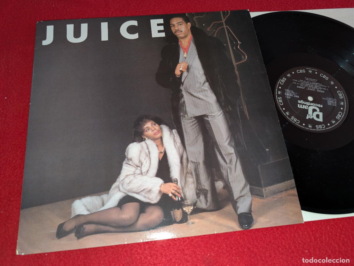 Discos de vinilo: ORAN JUICE JONES Juice LP 1986 Def Jam CBS ENGLAND UK INGLATERRA