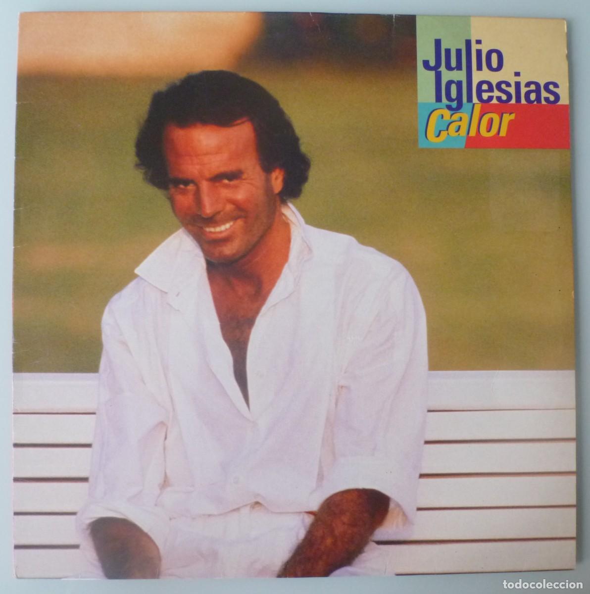 Discos de vinilo: JULIO IGLESIAS - CALOR (LP CBS/SONY 1992)