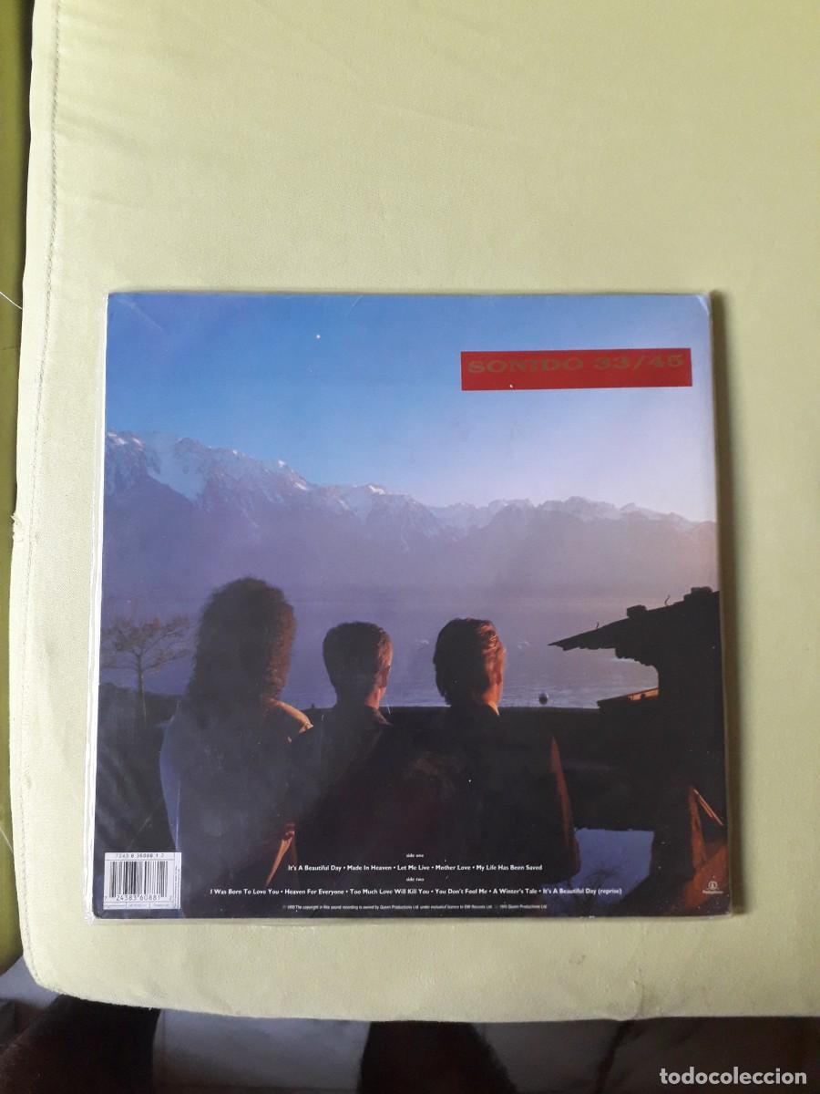 Discos de vinilo: QUEEN-MADE IN HEAVEN-LIMITED EDITION YBORY.GATEFOLD UK 1995 ROCK(8&euro; ENV CERT) - Foto 6