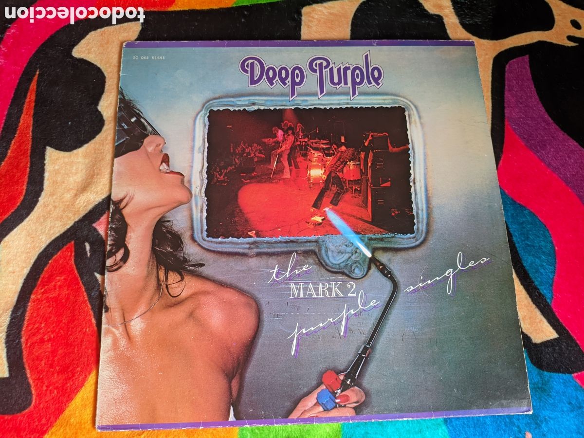 Discos de vinilo: // Deep Purple &lrm;&ndash; The Mark II Purple Singles - Harvest Francia 1979