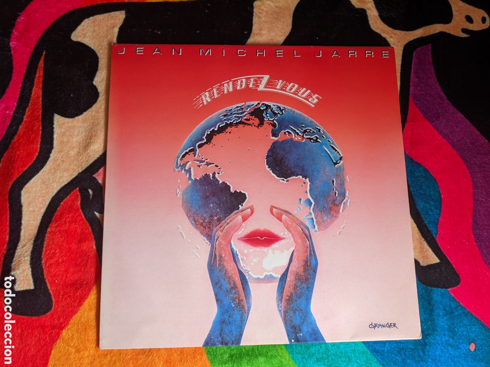 Discos de vinilo: // Jean-Michel Jarre &ndash; Rendez-Vous -Dreyfus Francia