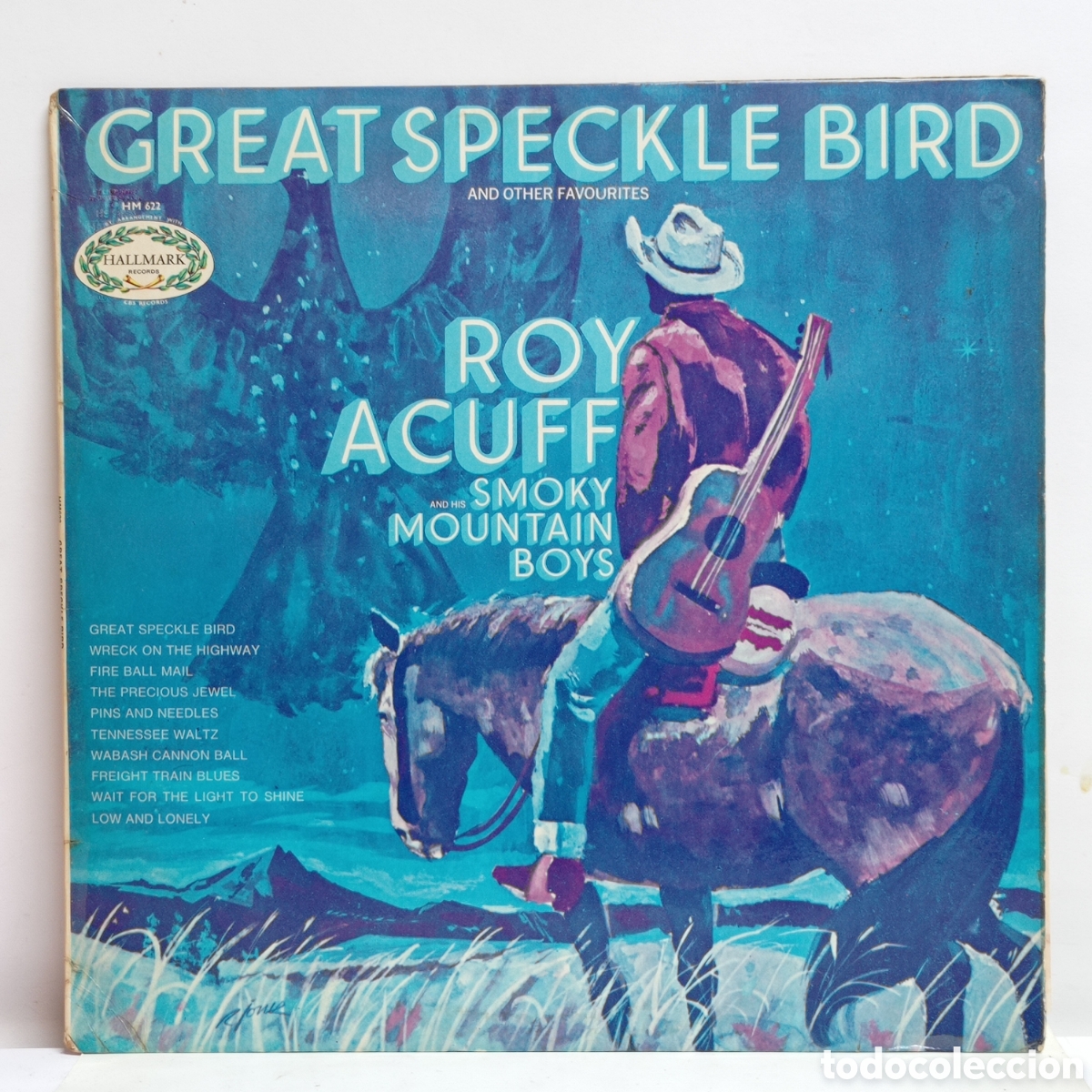 Discos de vinilo: ROY ACUFF & HIS SMOKY MOUNTAIN BOYS, GREAT SPECKLE BIRD (HALLMARK, UK)