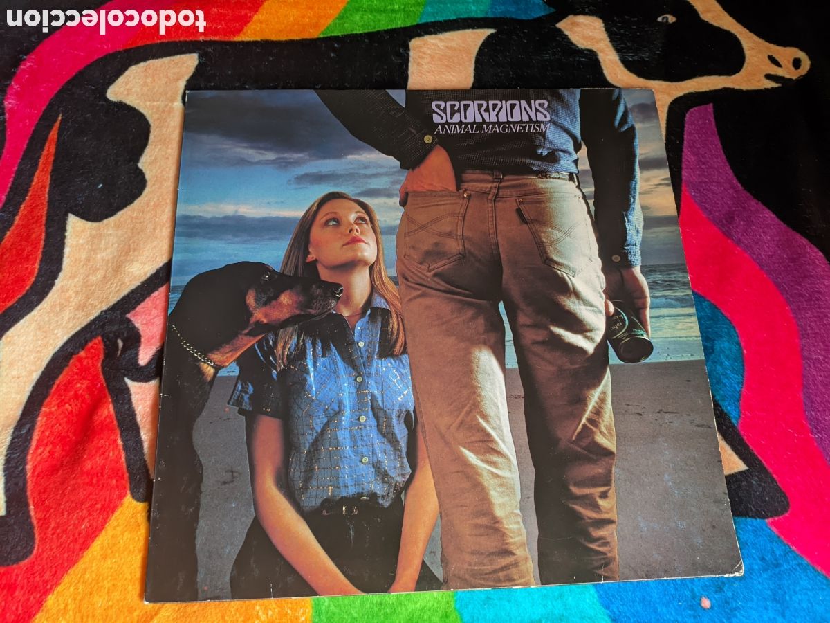 Discos de vinilo: // Scorpions -Animal magnetism - Harvest Germany 1980