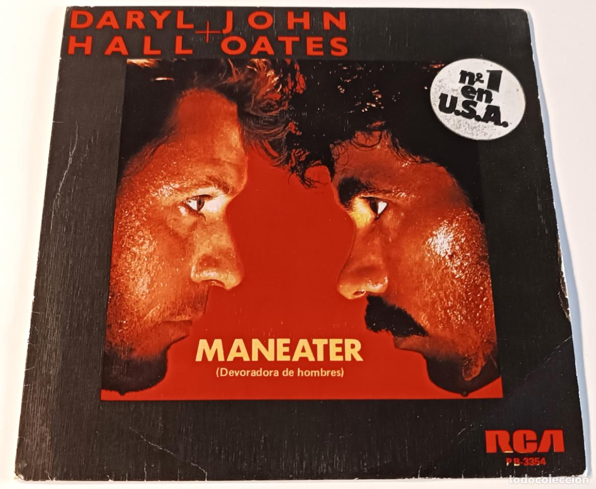 Discos de vinilo: DARYL HALL & JOHN OATES - MANEATER RCA - 1982