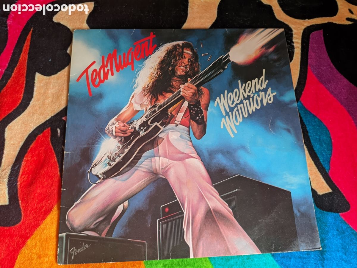 Discos de vinilo: // Ted Nugent &ndash; Weekend Warriors - Epic Holland 1978