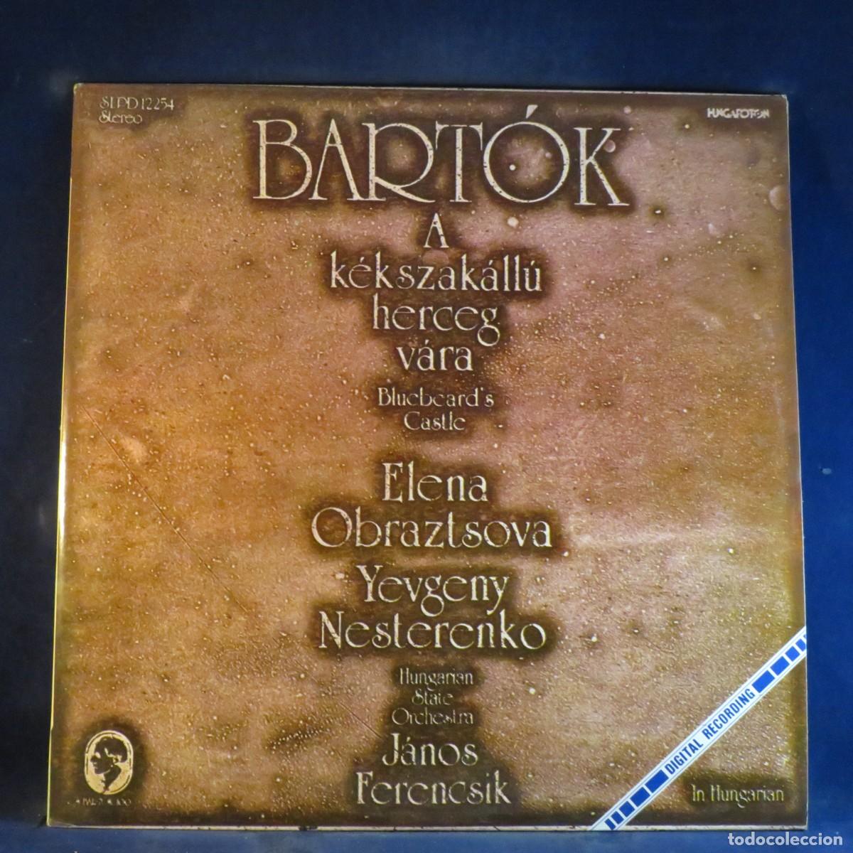 Discos de vinilo: BART&Oacute;K - HUNGARIAN OPERA ORCHESTRA - FERENCSIK &ndash; A K&Eacute;KSZAK&Aacute;LL&Uacute; HERCEG V&Aacute;RA (BLUEBEARDS CASTLE) - LP