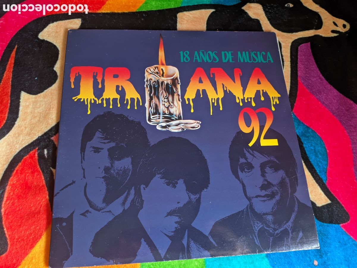 Discos de vinilo: // Triana 92,18 a&ntilde;os de musica - Fonomusic Espa&ntilde;a 1991,2LPs gatefold