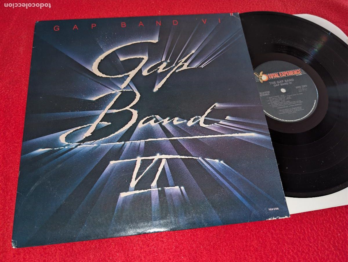 Discos de vinilo: THE GAP BAND Gap Band VI LP 1984 Total Experience USA US