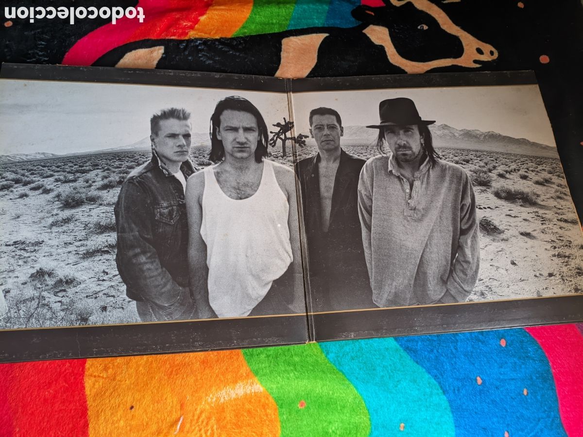 Discos de vinilo: // U2 &ndash; The Joshua Tree - Island Espa&ntilde;a 1987, gatefold - Foto 3
