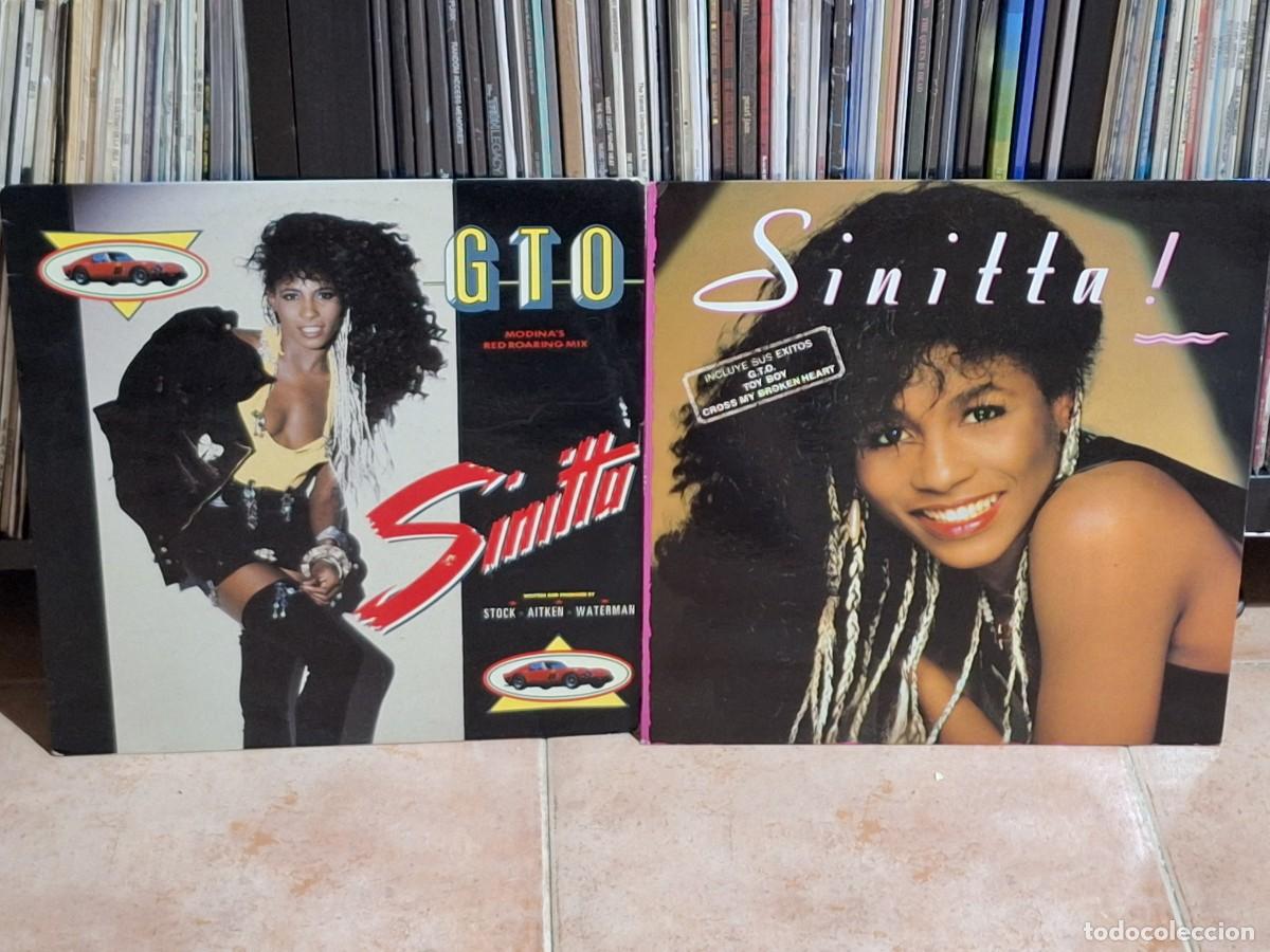 Discos de vinilo: LOTE LP y MAXI Sinitta GTO