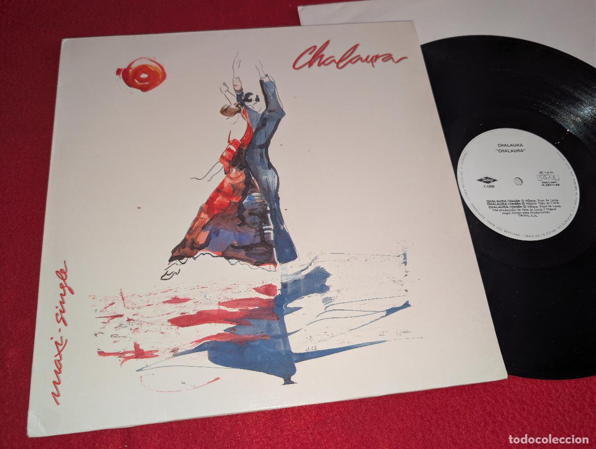 Discos de vinilo: PEPE DE LUCIA Chalaura 1 +2 12'' MX 1988 Twins