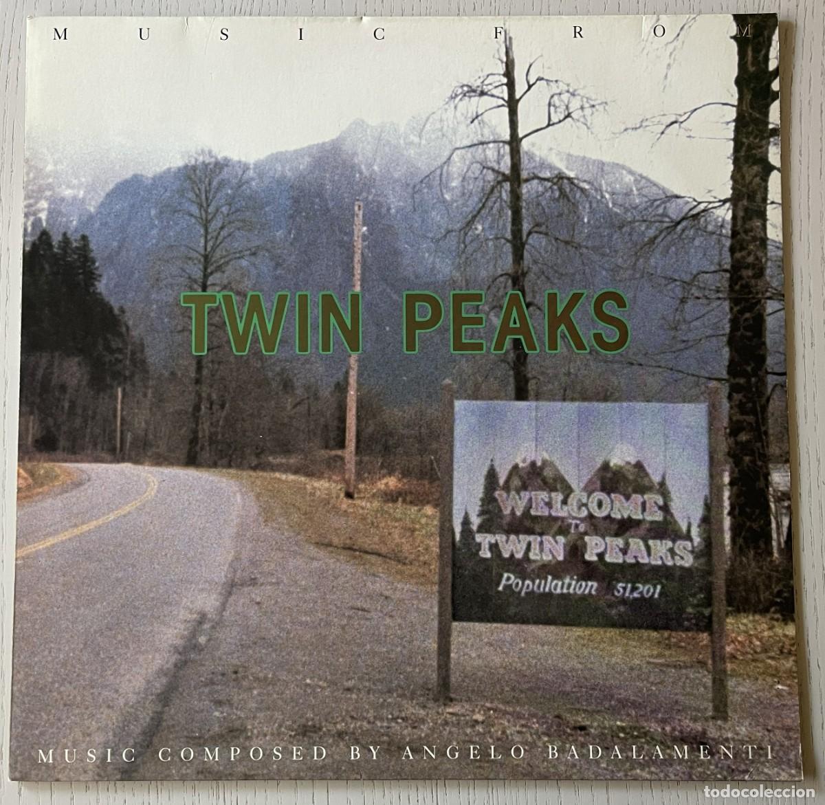 Discos de vinilo: TWIN PEAKS - BSO ANGELO BADALAMENTI/DAVID LYNCH VINILO LP 12&rdquo; WARNER BROS 1990 GERMANY-EDICI&Oacute;N EUROP