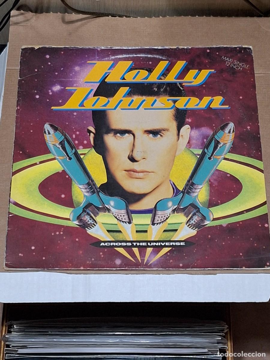 Discos de vinilo: Holly Johnson &ndash; Across The Universe MAXI MCA Records &ndash; MCT 17547