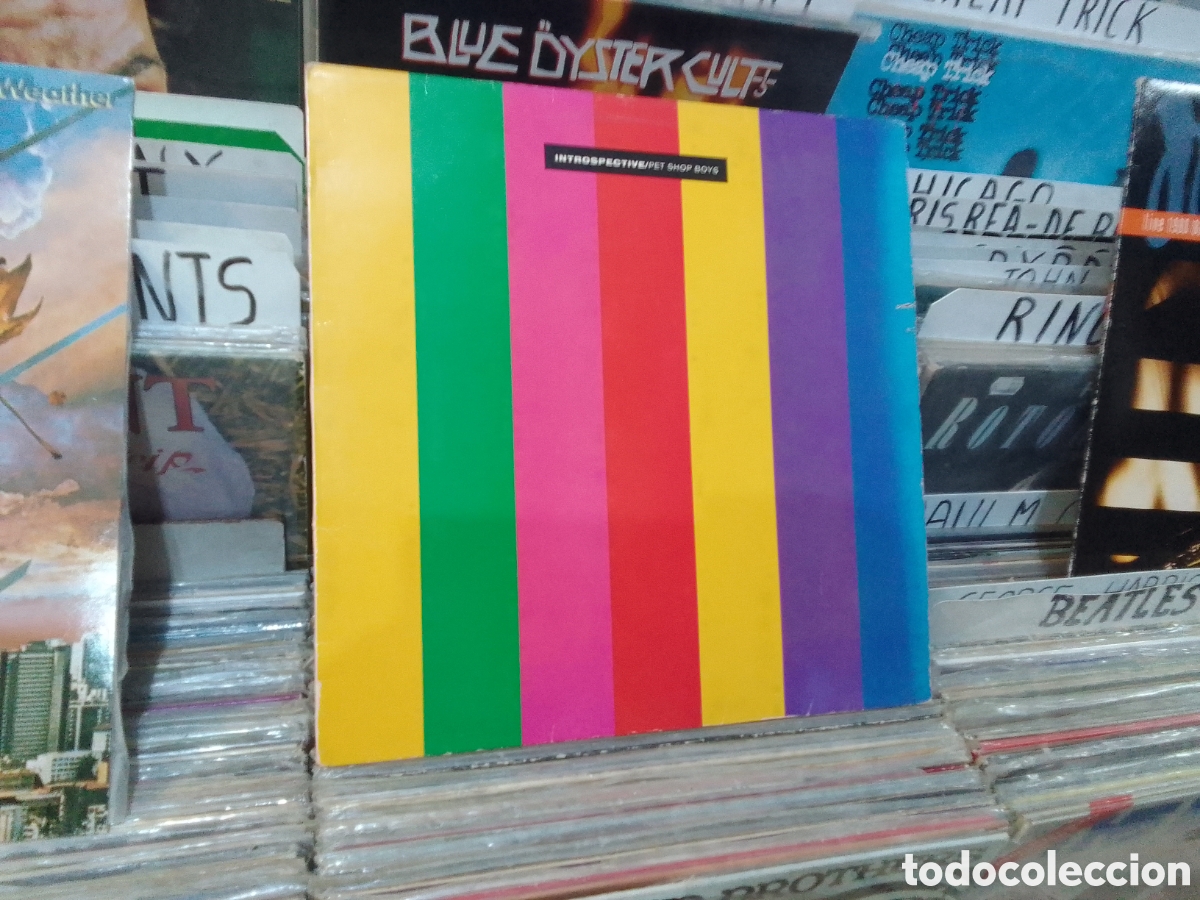 Discos de vinilo: Pet shop boys,introspective