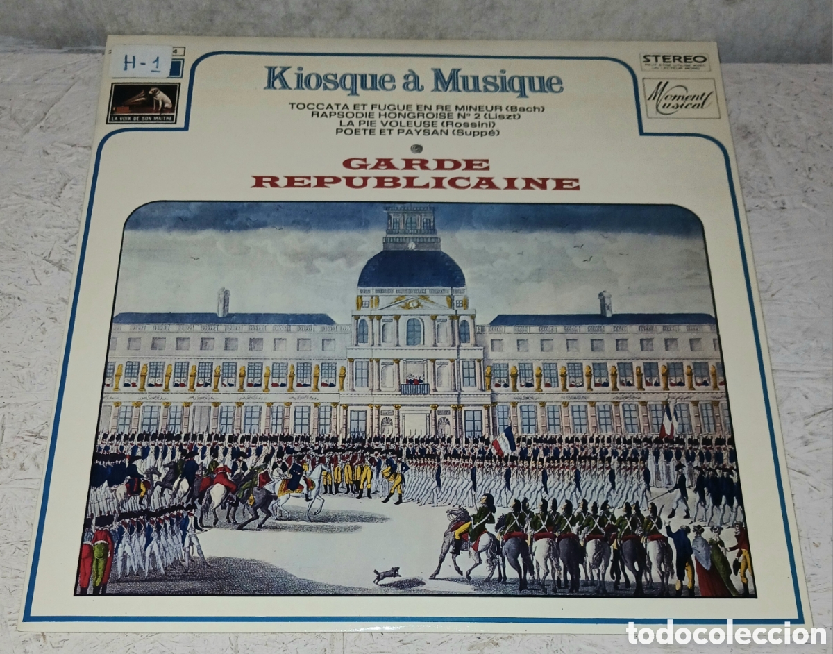 Discos de vinilo: Vinilo LP Orchestre D'Harmonie De La Garde R&eacute;publicaine - Kiosque &agrave; Musique - La Voix De Son Ma&icirc;tre