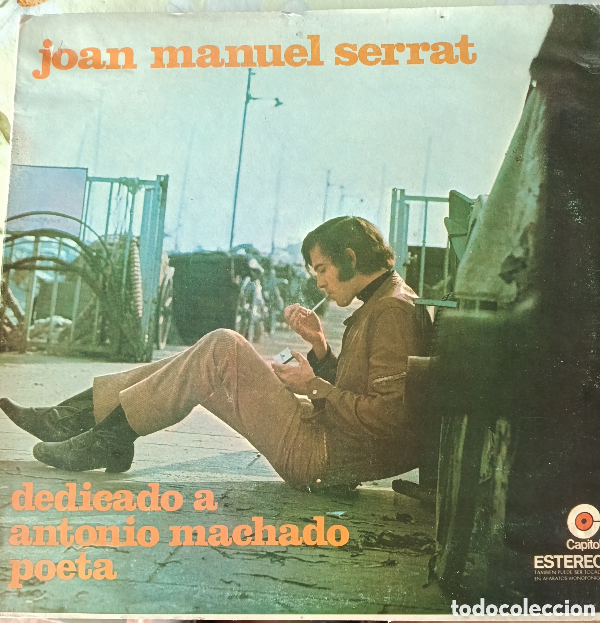 Discos de vinilo: Joan Manuel Serrat Lp portada doble sello Capitol editado en M&eacute;xico.