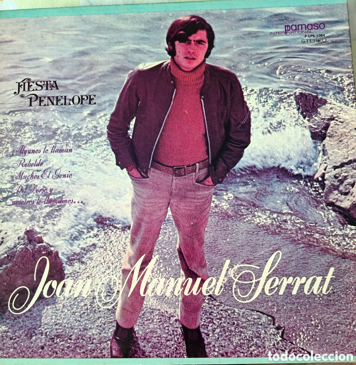 Discos de vinilo: Joan Manuel Serrat Lp portada doble sello Parnaso editado en USA.