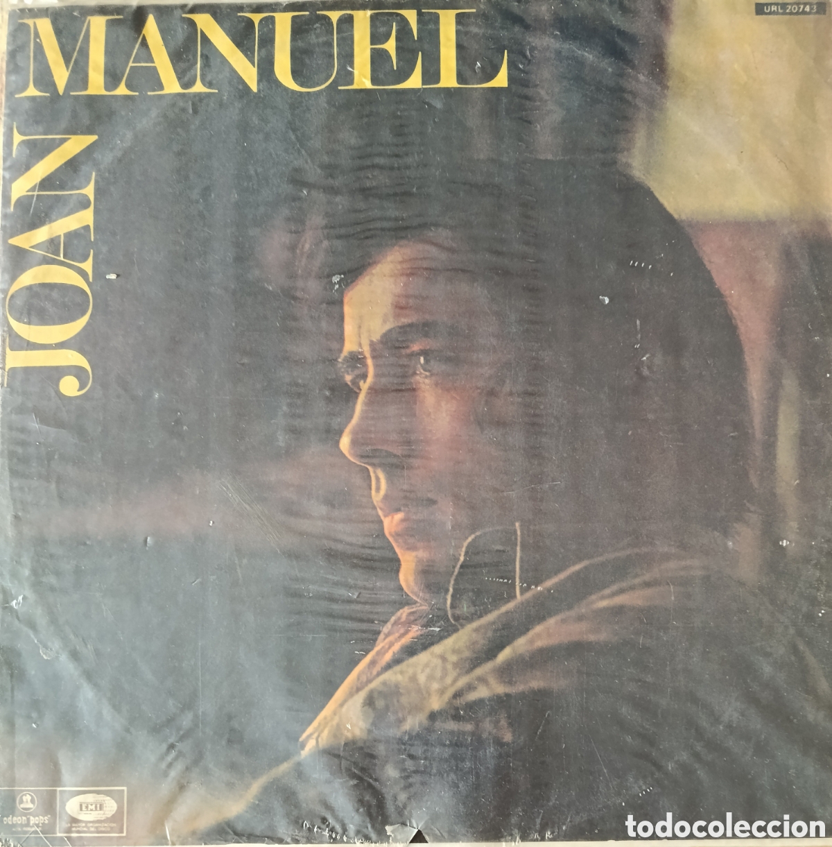 Discos de vinilo: Joan Manuel Serrat Lp sello Ode&oacute;n editado en Uruguay a&ntilde;o 1970.