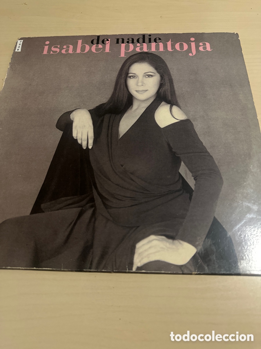 Discos de vinilo: VIN7538 Isabel pantoja de nadie vinilo segunda mano