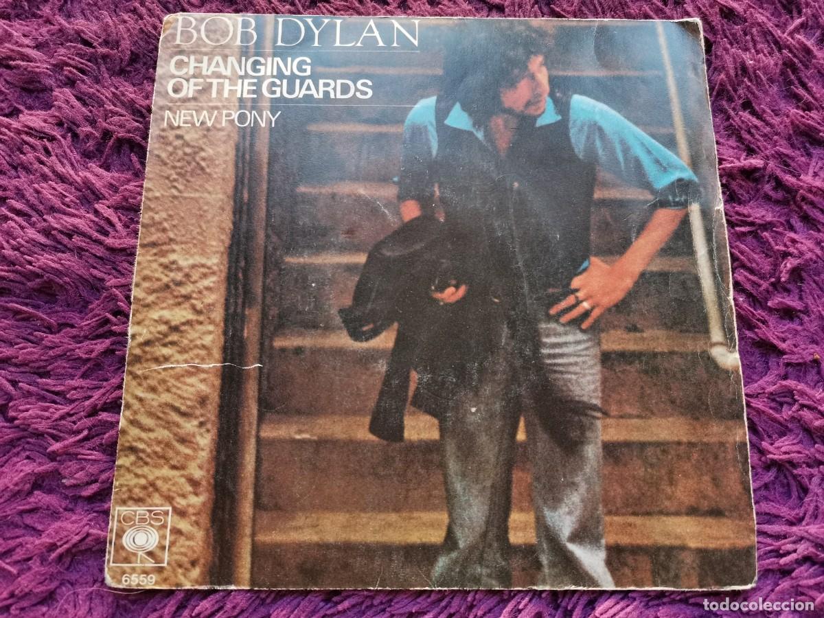 Discos de vinilo: Bob Dylan &ndash; Changing Of The Guards Vinilo 7&rdquo; Single 1978 France CBS 6559