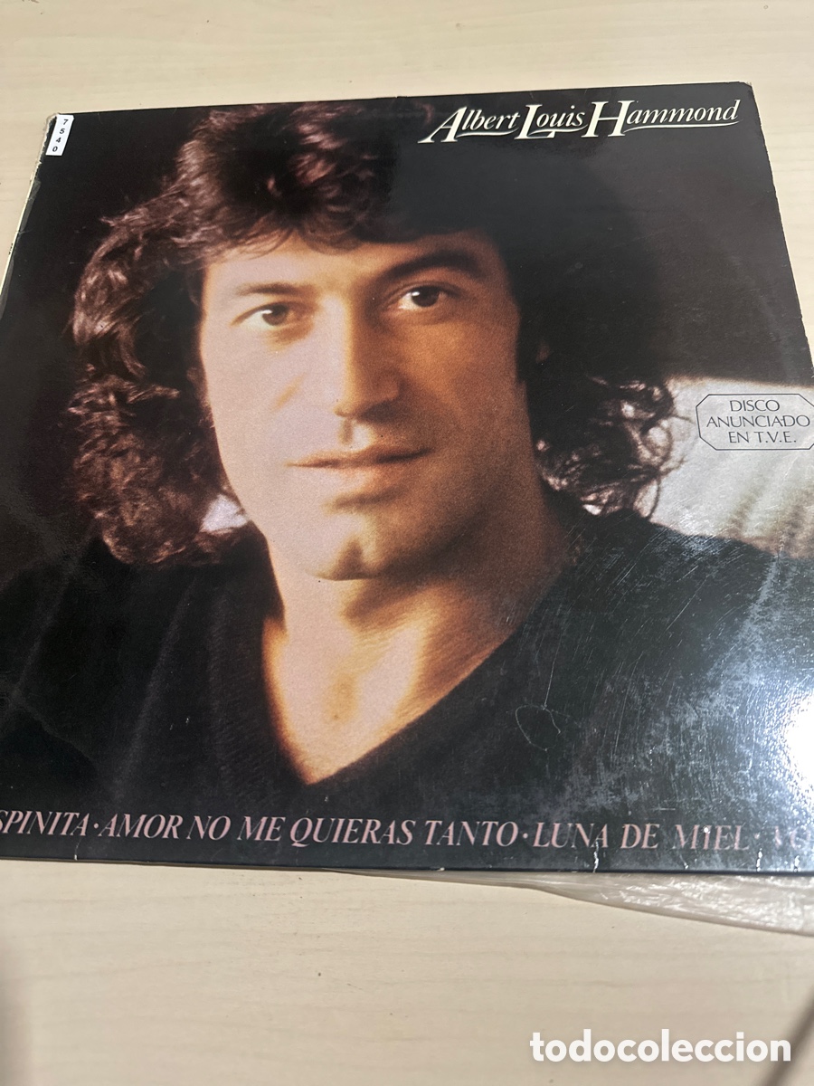 Discos de vinilo: VIN7540 albert louis hammond vinilo segunda mano