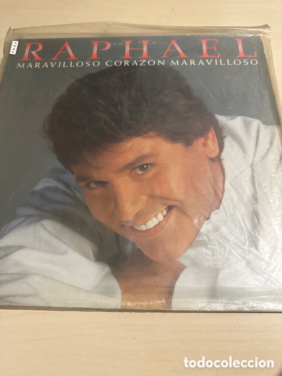 Discos de vinilo: VIN7541 raphael maravilloso coraz&oacute;n maravilloso vinilo segunda mano