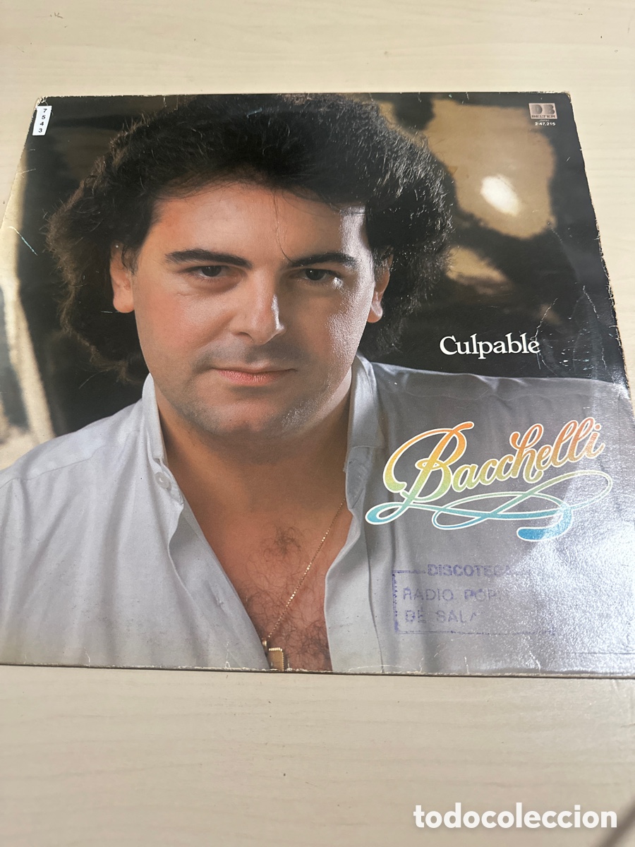 Discos de vinilo: VIN7543 bacchelli culpable vinilo segunda mano