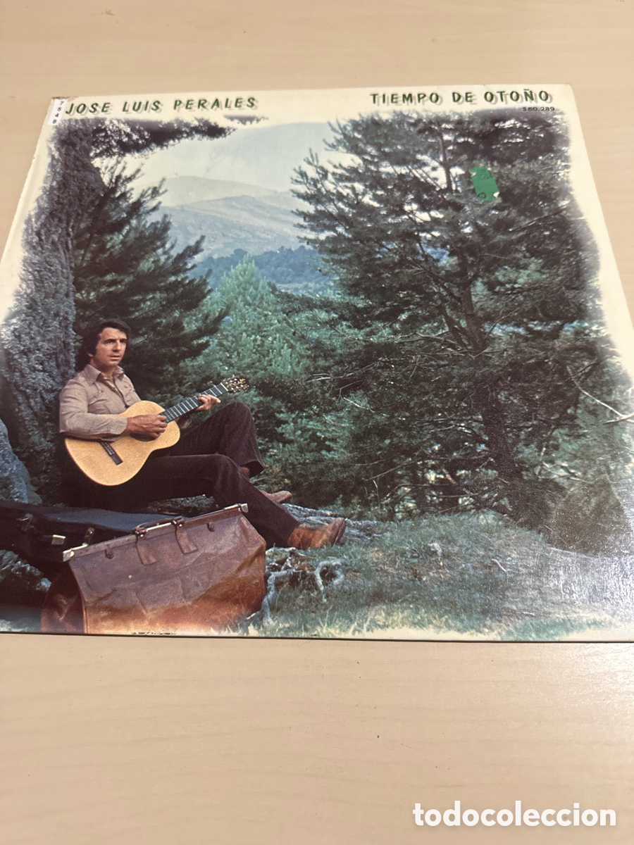 Discos de vinilo: VIN7548 Jos&eacute; luis perales tiempo de oto&ntilde;o vinilo segunda mano