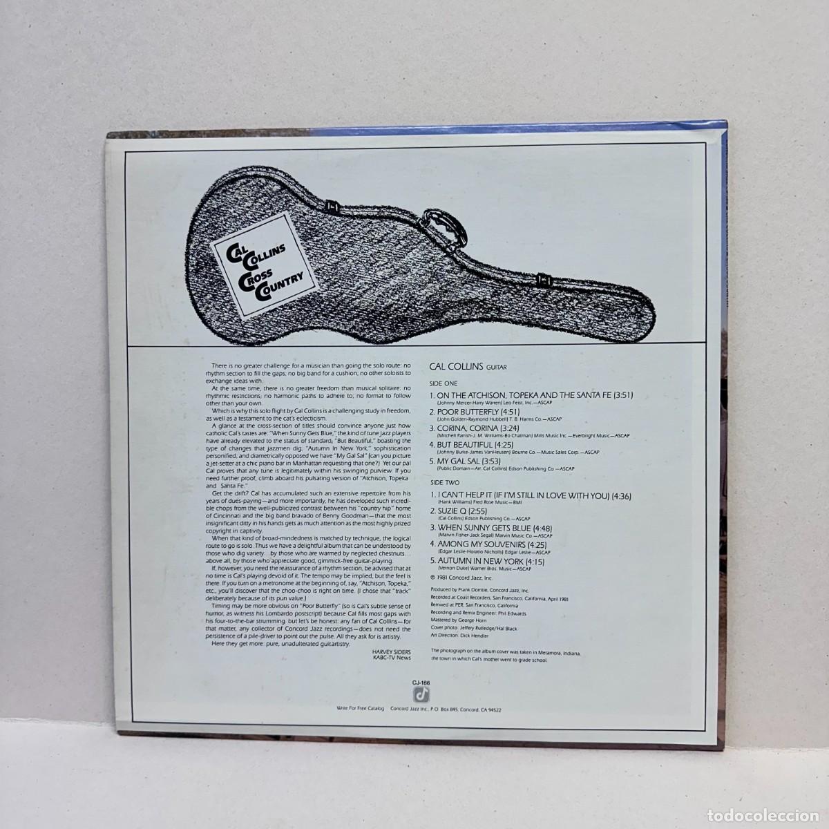 Discos de vinilo: Cal Collins - Cross Country (LP) - Foto 2
