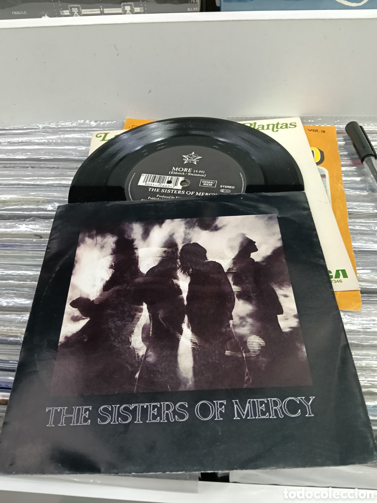 Discos de vinilo: The sisters of mercy single more Alemania 1990