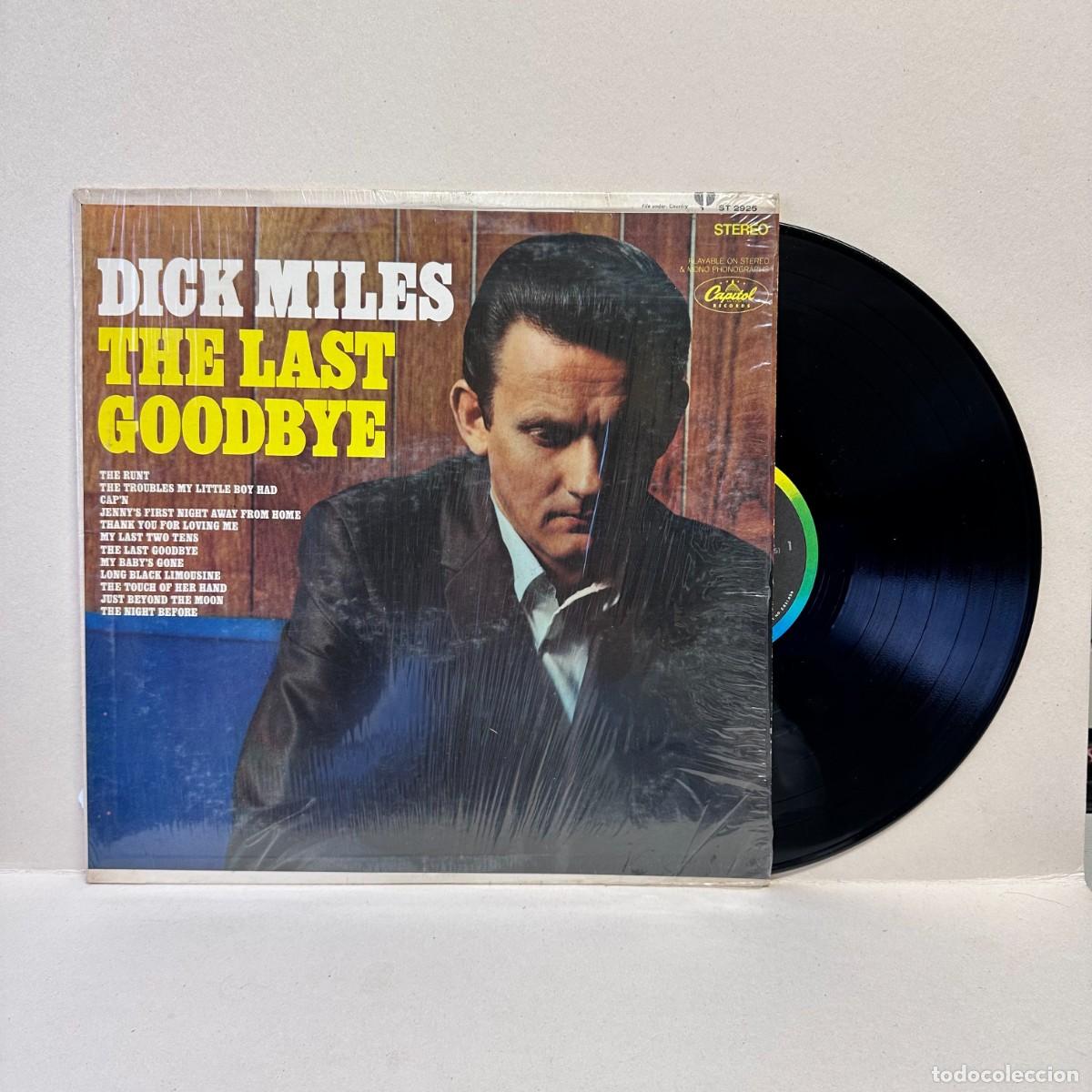 Discos de vinilo: Dick Miles - The Last Goodbye (LP)