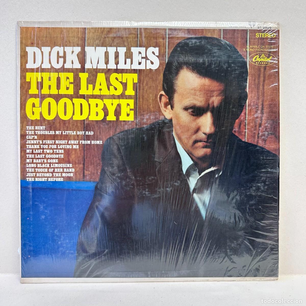 Discos de vinilo: Dick Miles - The Last Goodbye (LP) - Foto 2