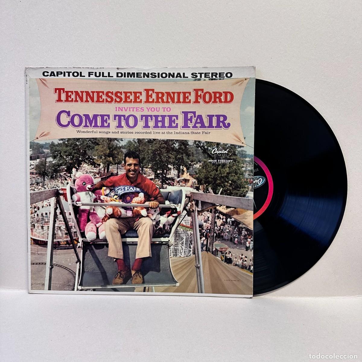Discos de vinilo: Tennessee Ernie Ford - Invites You To Come To The Fair (LP)