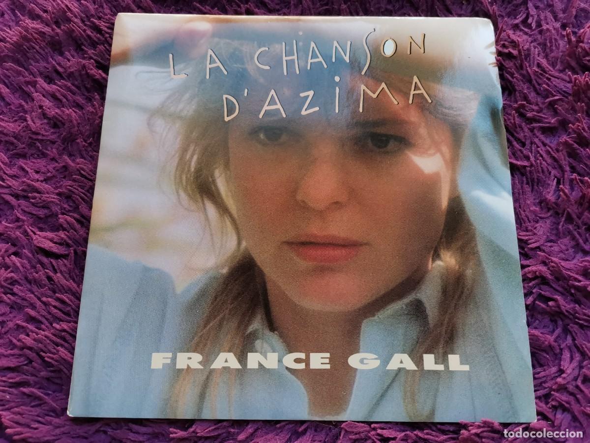 Discos de vinilo: France Gall &ndash; La Chanson D'Azima Vinilo 7&rdquo; Single 1988 France 247 076-7