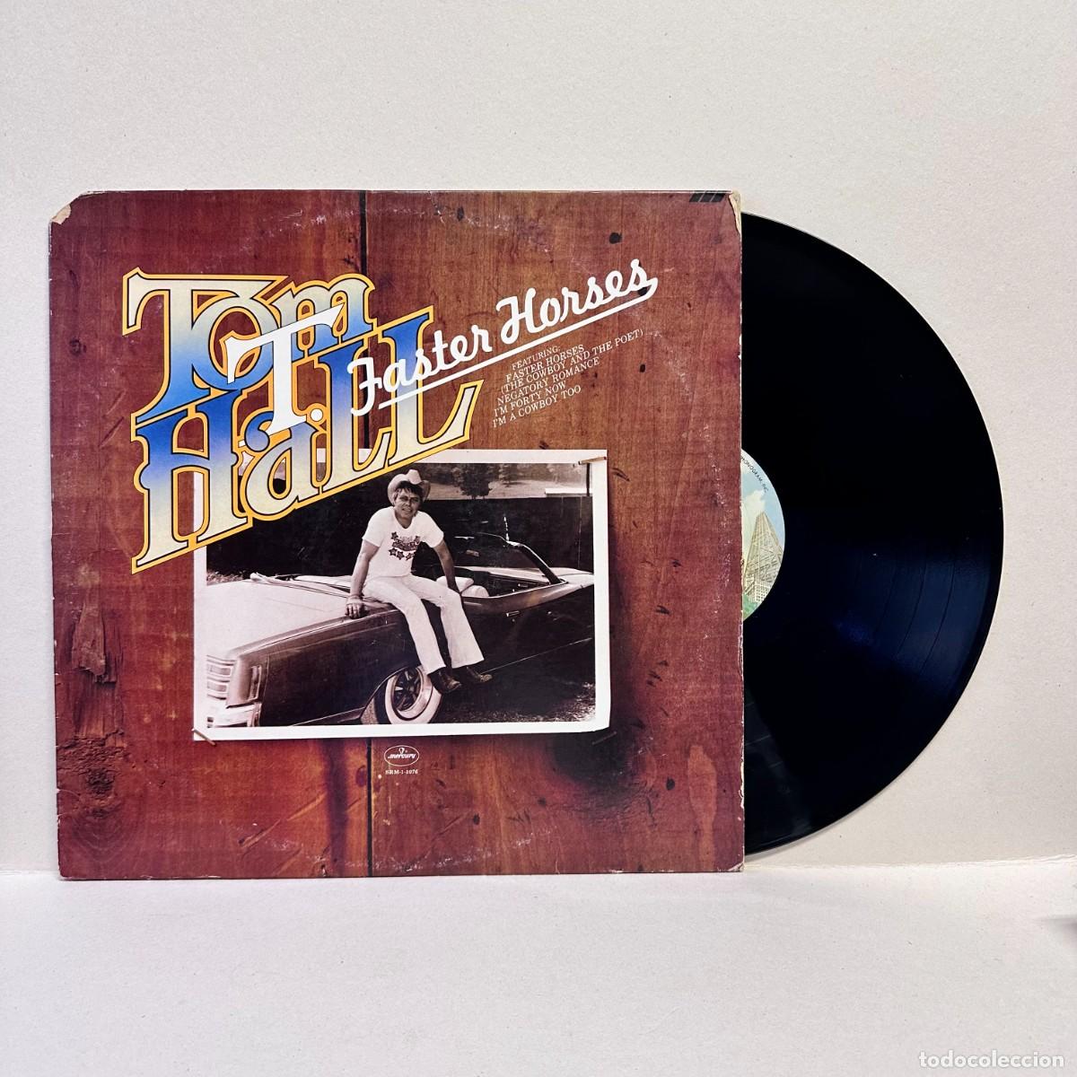 Discos de vinilo: Tom T. Hall - Faster Horses (LP) - Foto 1