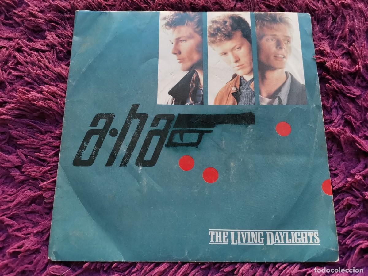 Discos de vinilo: a-ha &ndash; The Living Daylights Vinilo 7&rdquo; Single 1987 France 928 305-7