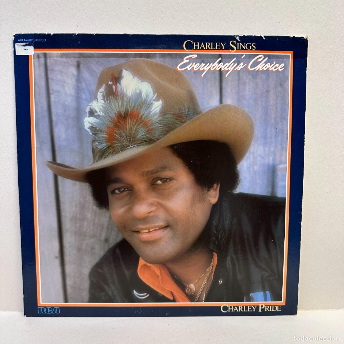 Discos de vinilo: Charley Pride - Charley Sings Everybodys Choice (LP) - Foto 2