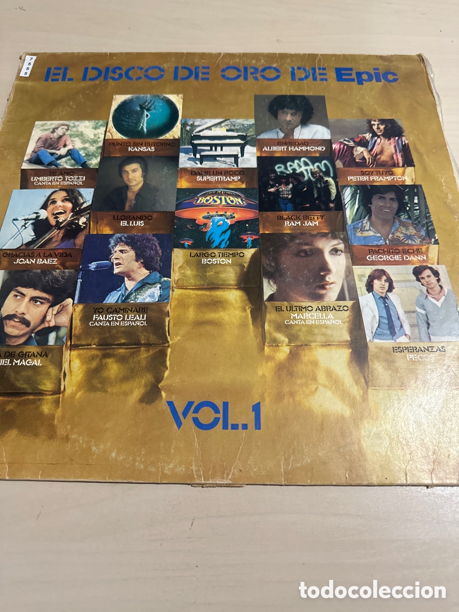 Discos de vinilo: VIN7555 el disco de oro de epic vol 1 vinilo segunda mano