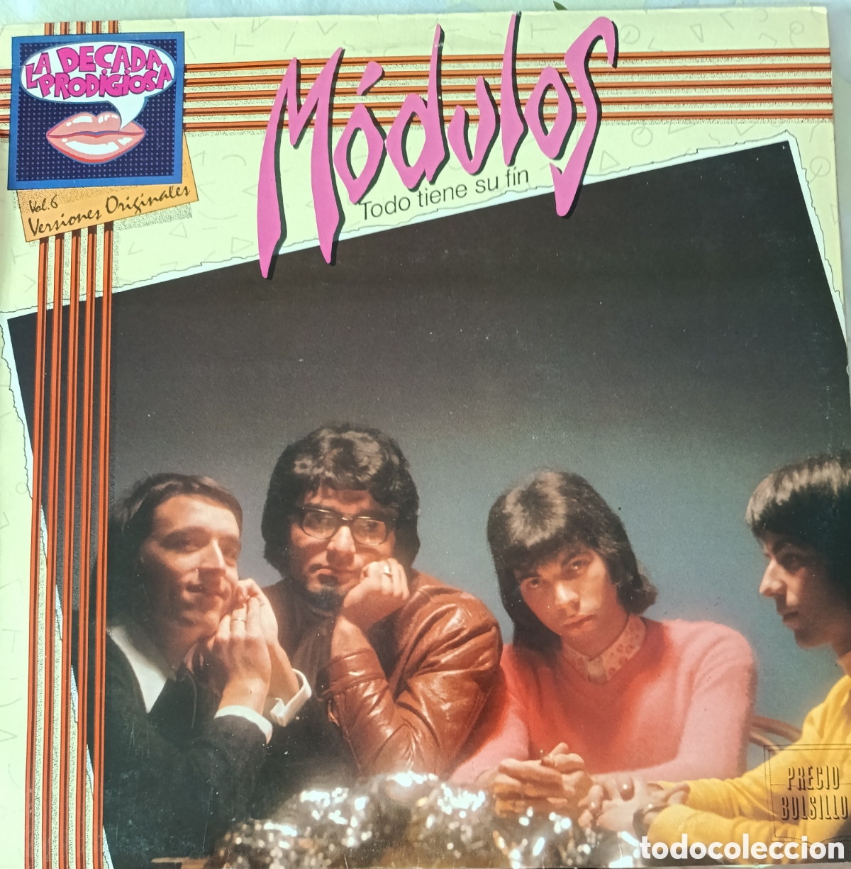 Discos de vinilo: M&oacute;dulos Lp sello Hispavox editado en Espa&ntilde;a a&ntilde;o 1986.