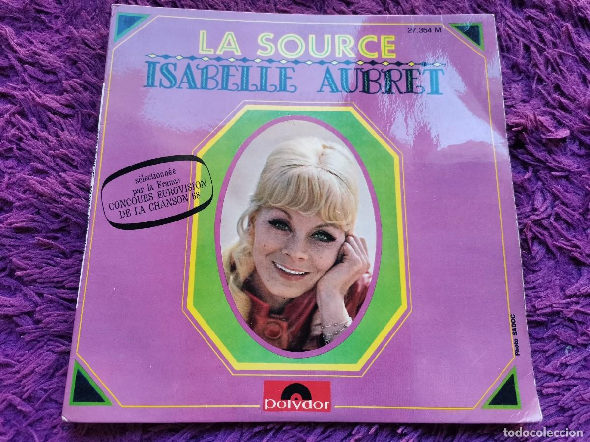 Discos de vinilo: Isabelle Aubret &ndash; La Source Vinilo 7&rdquo; EP 1968 France 27.354