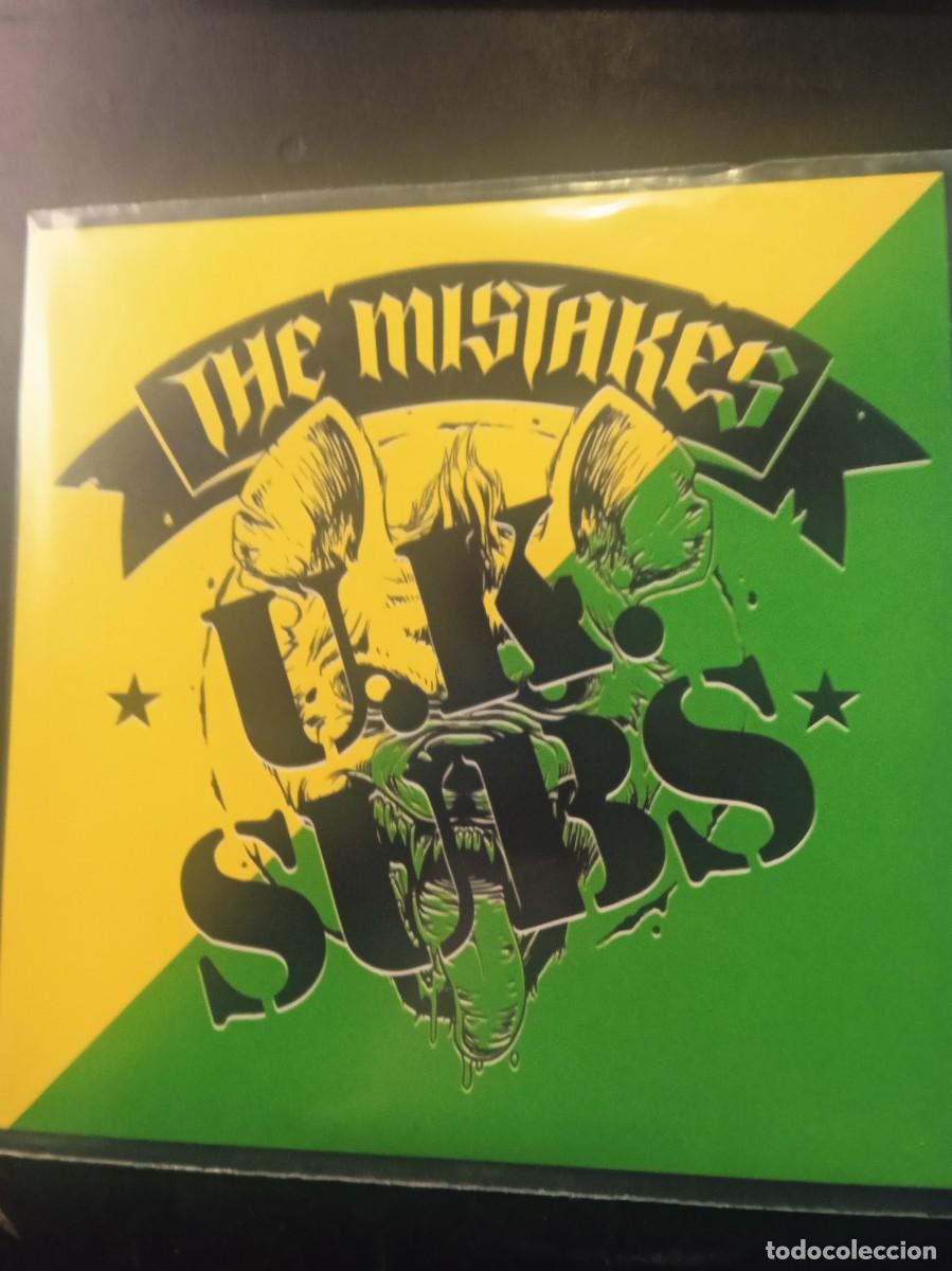 Discos de vinilo: UK SUBS / THE MISTAKES. SINGLE