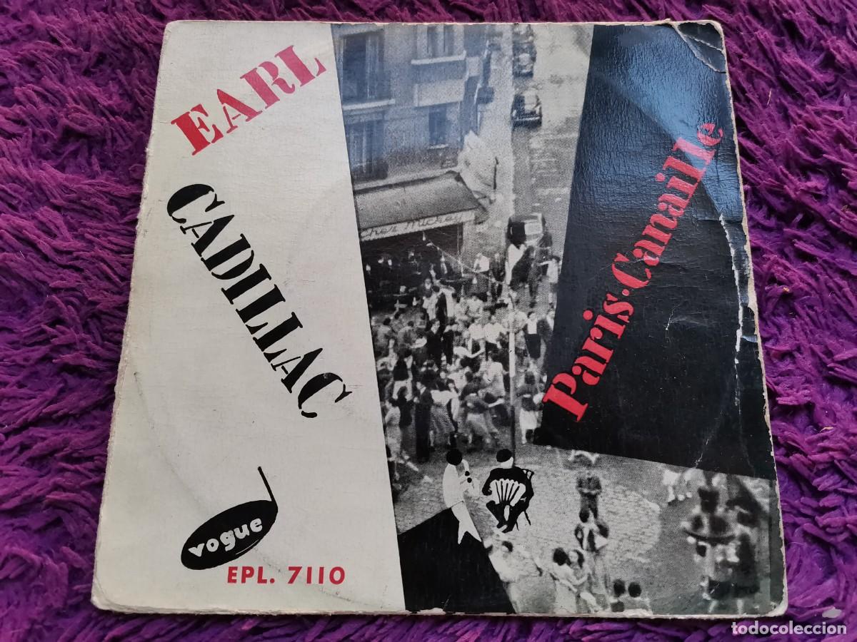 Discos de vinilo: Earl Cadillac &ndash; Paris Canaille Vinilo 7&rdquo; EP 1955 France EPL. 7110