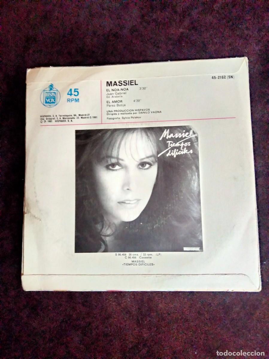 Discos de vinilo: massiel - el noa-noa - el amor - Foto 2