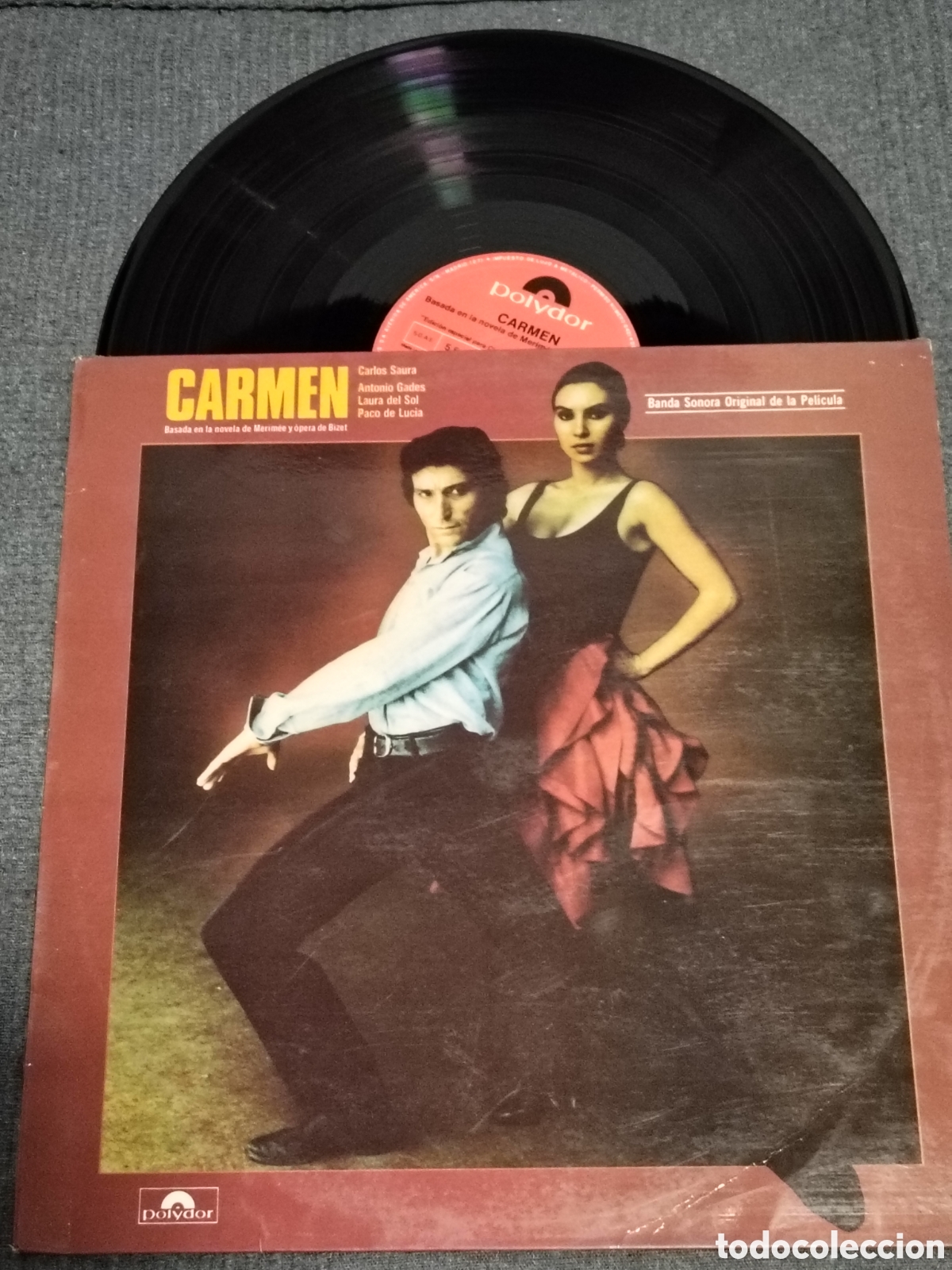 Discos de vinilo: Banda Sonora Original de la pel&iacute;cula Carmen (1983),