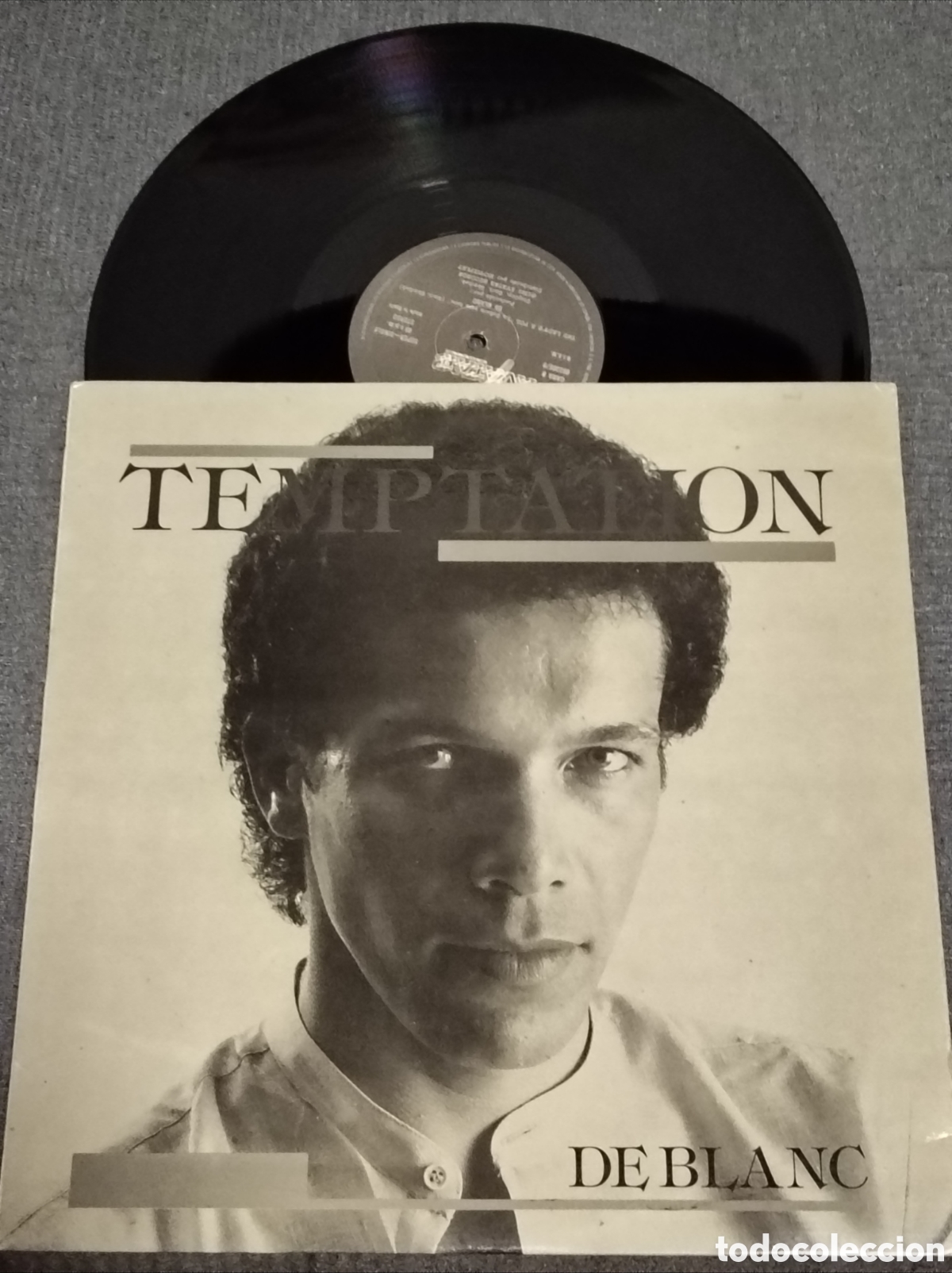 Discos de vinilo: Temptation&rdquo; de De Blanc maxi
