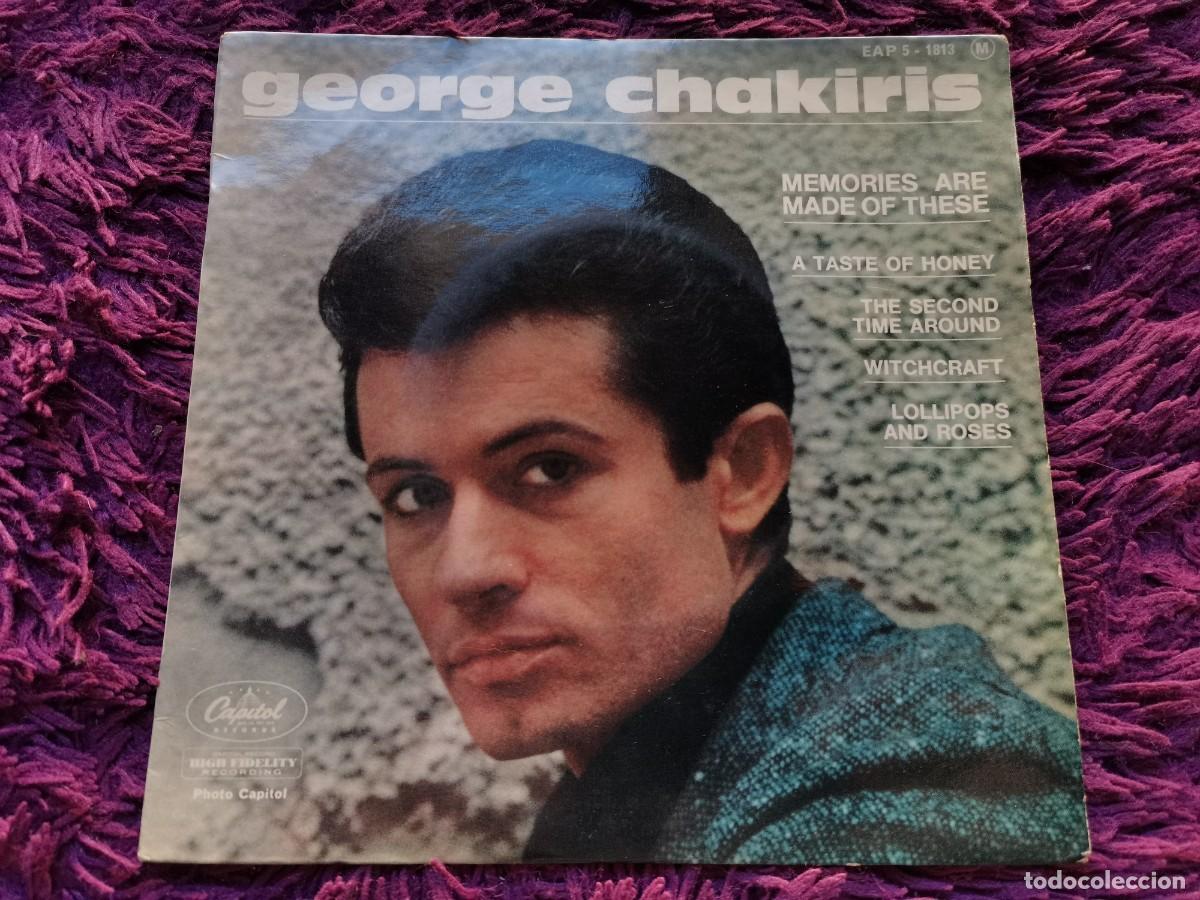 Discos de vinilo: George Chakiris &ndash; Memories Are Made Of These Vinilo 7&rdquo; EP 1963 France EAP 5-1813
