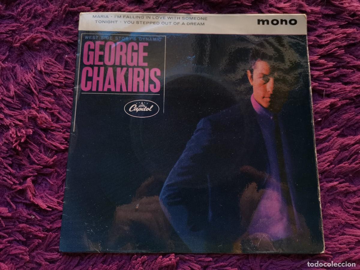 Discos de vinilo: George Chakiris &ndash; West Side Story's Dynamic Vinilo 7&rdquo; EP 1963 UK EAP 4-1750
