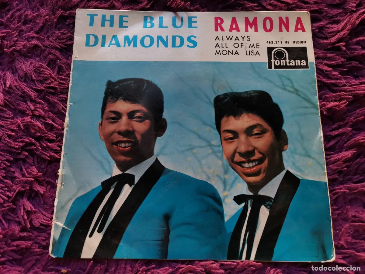 Discos de vinilo: The Blue Diamonds &ndash; Ramona Vinilo 7&rdquo; EP 1961 France 463.211 ME