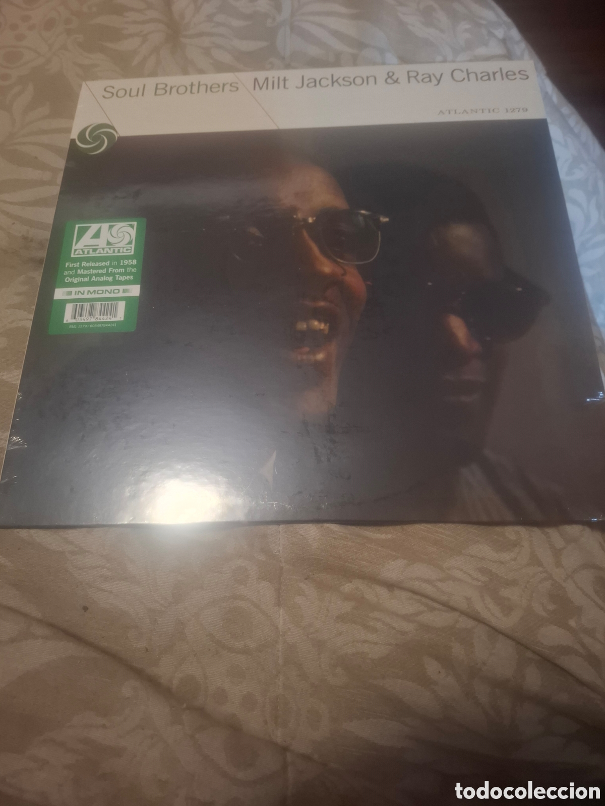 Discos de vinilo: Soul Brothers Milt Jackson Ray Charles reed Mono sobre Master Original