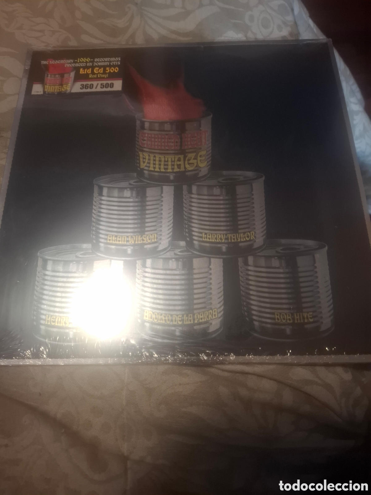 Discos de vinilo: Canned Heat The Legendary 1966 recirdings prod Johnny Otis vinilo rojo tirada 500 uds
